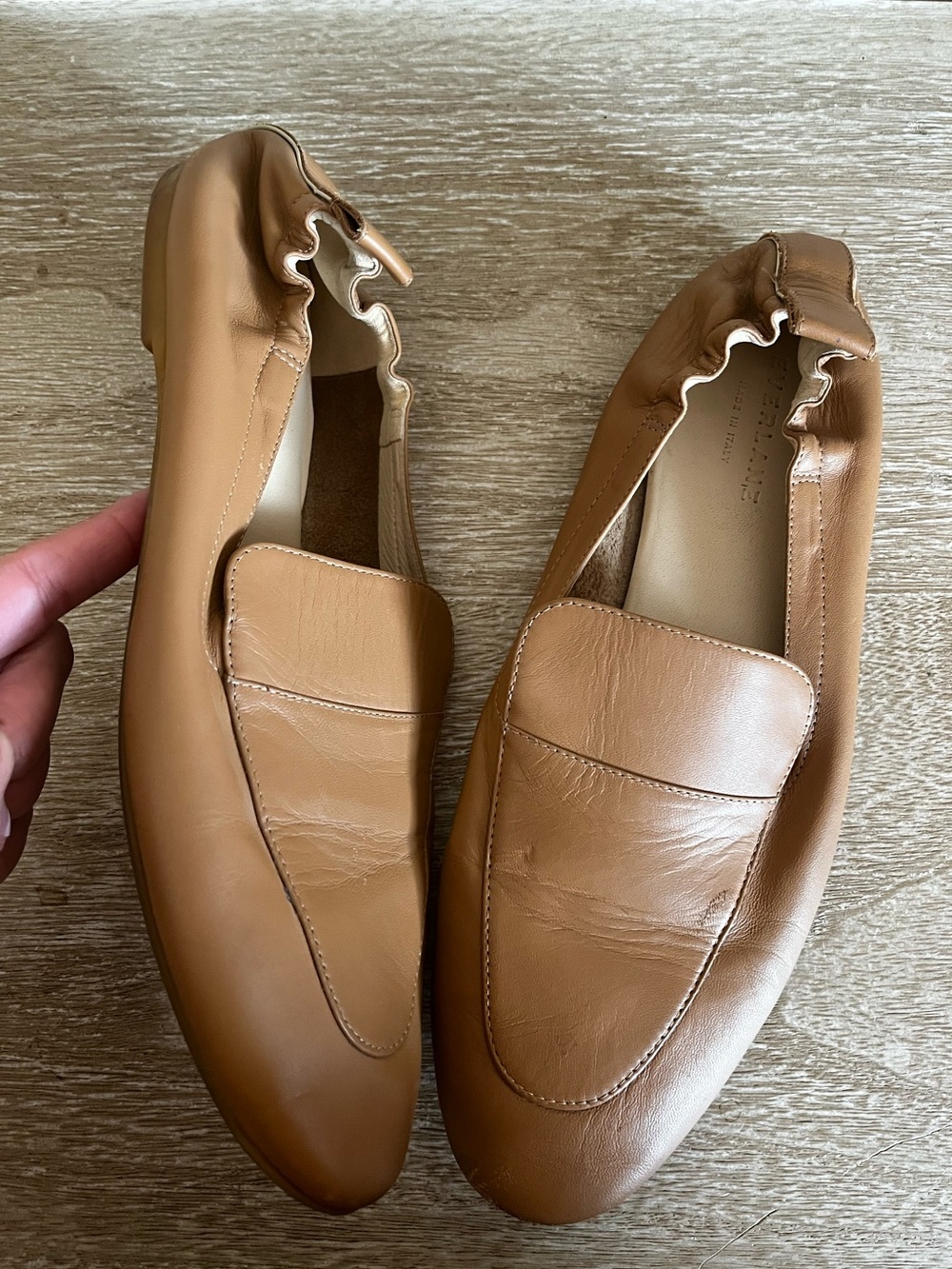 Everlane The Day Loafer In Caramel Womens Size 10 - Picture 9 of 9
